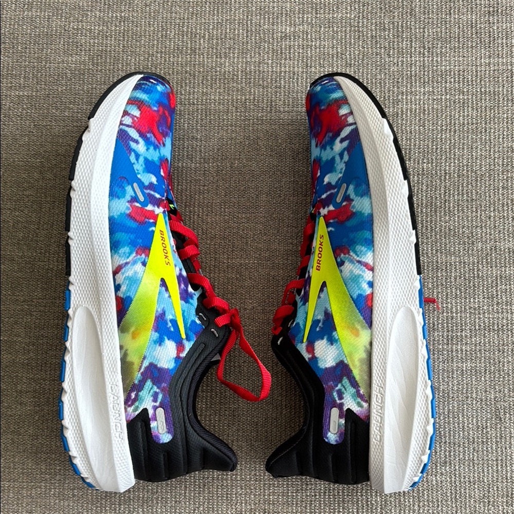 Brooks Women’s Launch 9 Blue and Red Running Shoes Size 8.5 - Picture 4 of 6